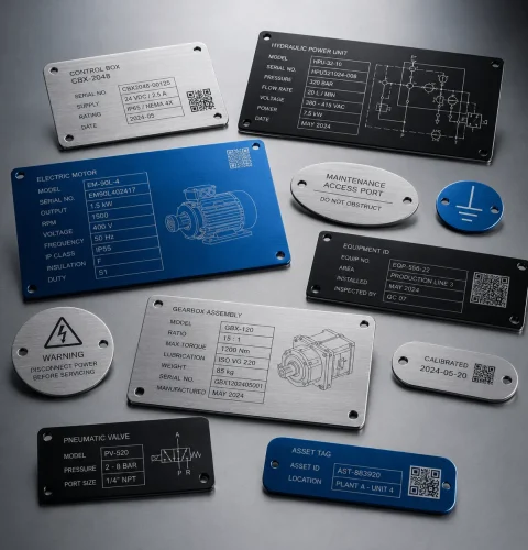 printed metal plates examples